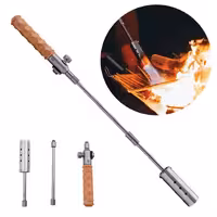 مشعل گازی فندکی کپسولی گرین لاین Green Lion Flame Torch Camping Gas Lighter