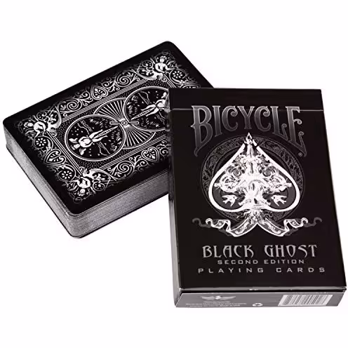 کارت بازی بایسیکل طرح Black Ghost