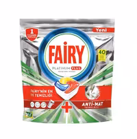 قرص ظرفشویی فیری Fairy مدل Platinum Plus بسته 40 عددی