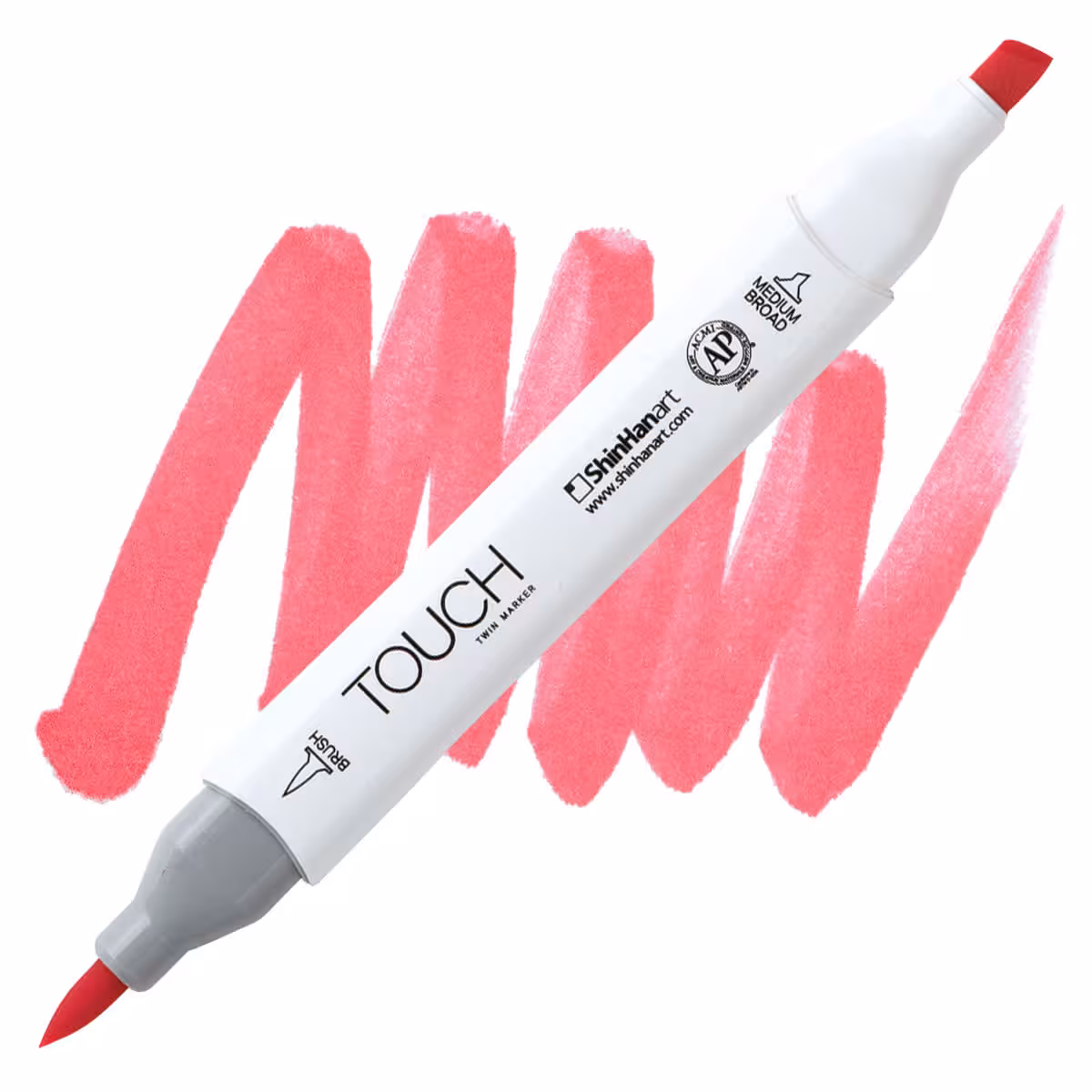 ماژیک طراحی دو سر تاچ (بدنه سفید) کد R13