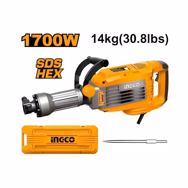 چکش تخریب (پیکور) 14 کیلویی 1700 وات اینکو مدل PDB170068