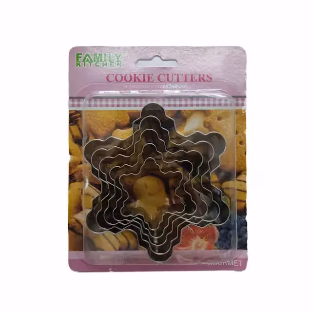 کاتر فلزی گل 5 عددی