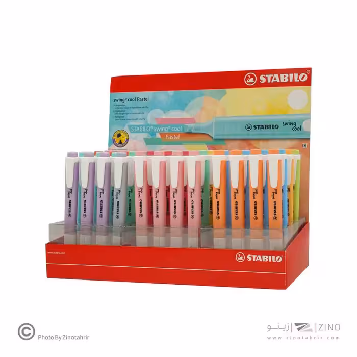 علامت زن رگلامی سویینگ کول پاستلی استابیلو 48عددی کد275/48-8-2