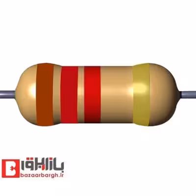 مقاومت 1.2 کیلو اهم 1/8 وات 5 درصد