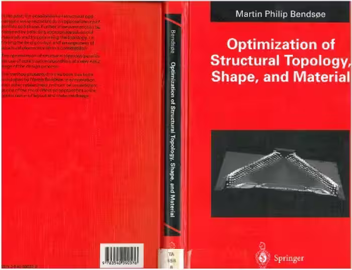 خرید و دانلود نسخه کامل کتاب Optimization of Structural Topology, Shape, And Material