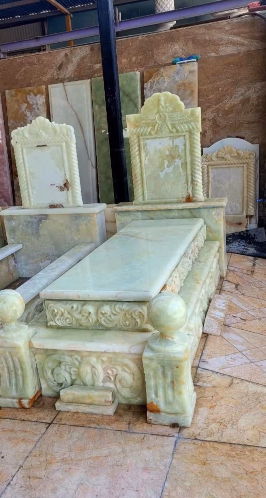 سنگ مزار مرمر کد5