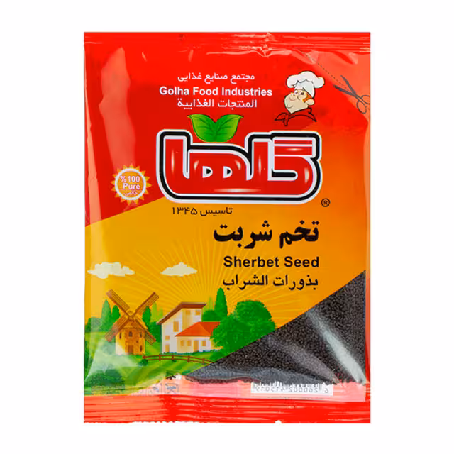 تخم شربت گلها 50 گرمی