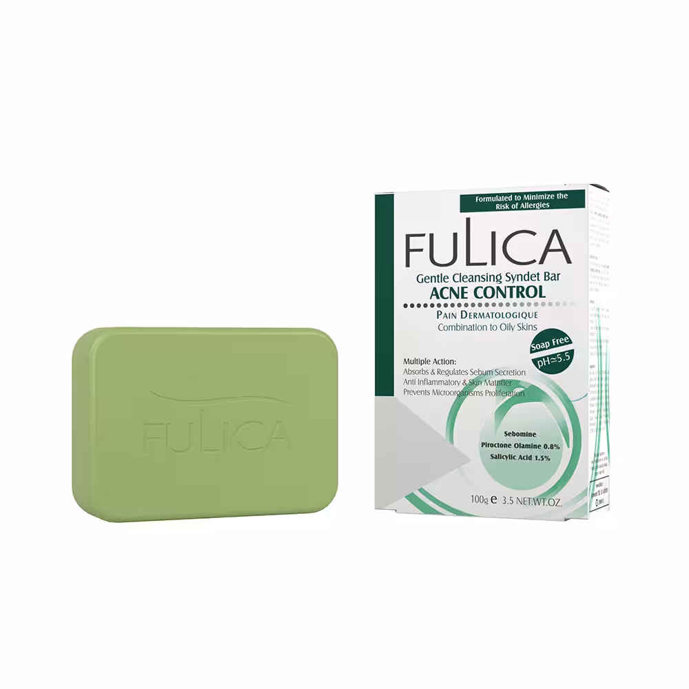 پن شستشوی فولیکا مناسب پوست چرب و جوش دار مقدار 100 گرم