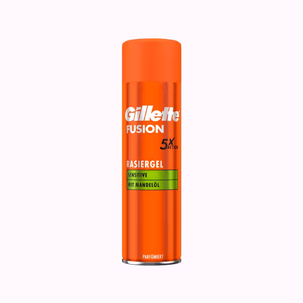 ژل اصلاح صورت فیوژن 5 ژیلت پوست حساس 200 میل – Gillette Fusion 5 Sensitive Moisturizing Shave Gel 200ml