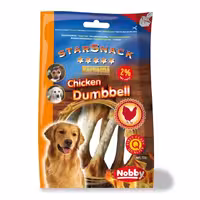 تشویقی سگ نوبی دمبلی طعم مرغ Nobby Star Snack Chicken Dumbbell