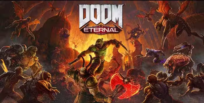 سی دی کی اورجینال بازی DOOM Eternal
