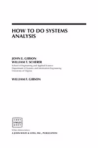 خرید و دانلود نسخه کامل کتاب How to Do Systems Analysis (Wiley Series in Systems Engineering and Management)