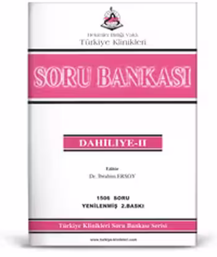 خرید و دانلود نسخه کامل کتاب Türkiye Klinikleri Dahiliye Soru Bankası 2 Cilt