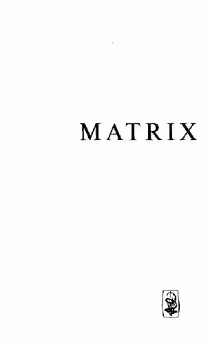 خرید و دانلود نسخه کامل کتاب Matrix mechanics