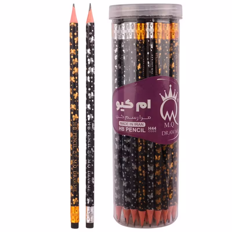 مداد مشکی ام کیو M.Q H44 بسته 48 عددی