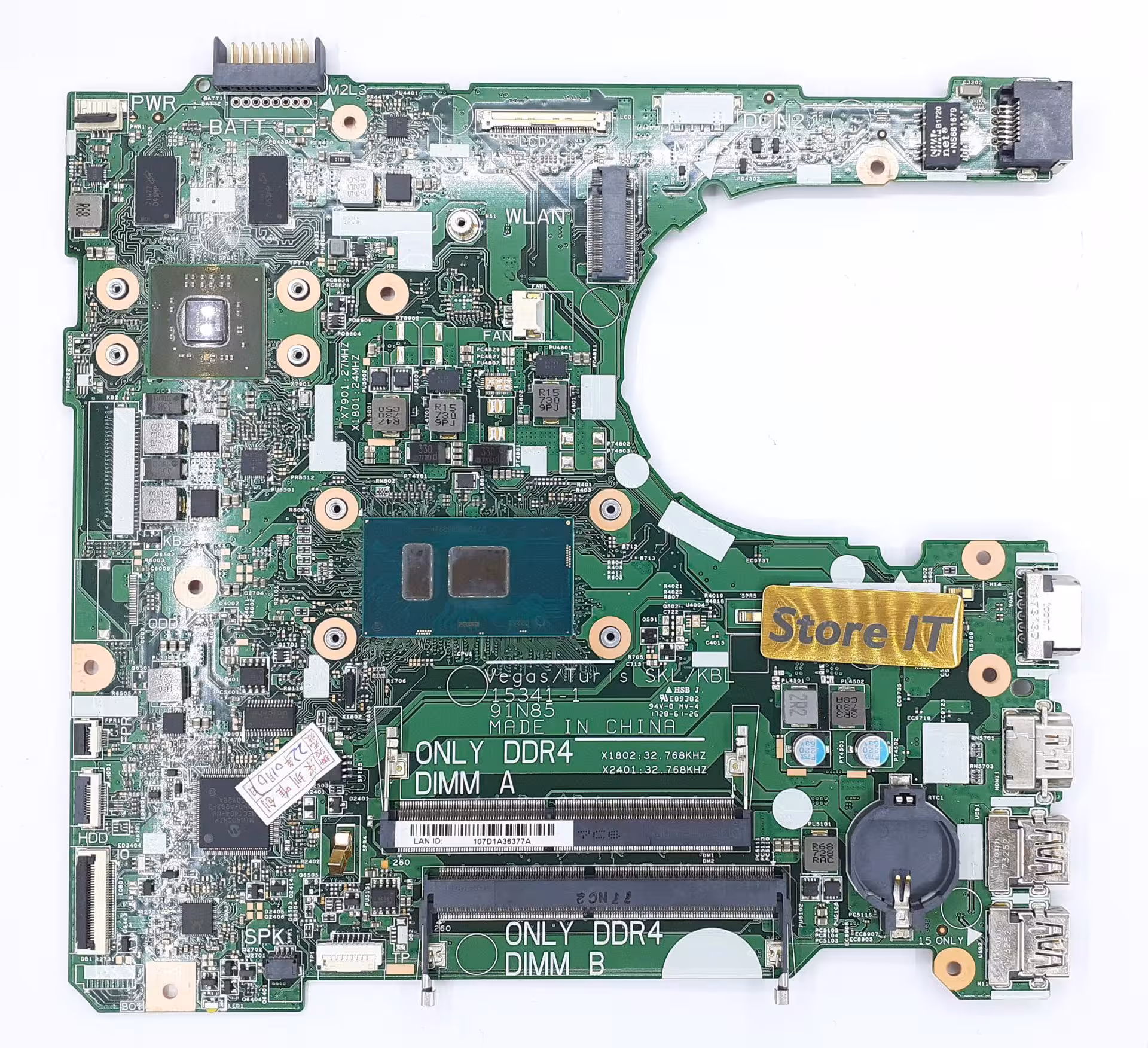 مادربرد لپ تاپ دل Inspiron 3567 | 15341-1 | گرافیکدار | i7 نسل 7