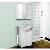 روشویی کابینت دار آنوشا زمینی45 سانت