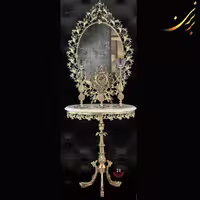 آینه و شمعدان آلومینیومی کد (21)