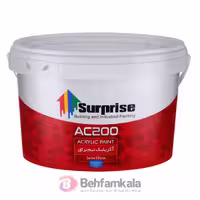 رنگ اکریلیک نیمه‌براق AC200 سوپرایز