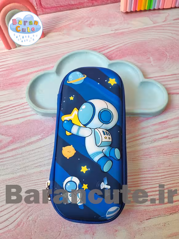 جامدادی نیم تبلتی برجسته طرح فضانورد و ستاره