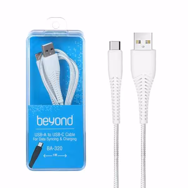 کابل تبدیل USB به USB-C بیاند مدل BA-320 طول 1 متر