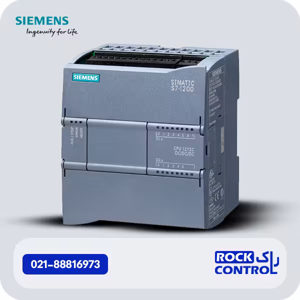 PLC زیمنس 1212C DC/DC/DC AE کدفنی 6ES7212-1AE40-0XB0