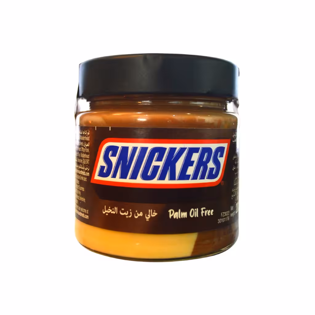 کره شکلاتی بدون روغن اسنیکرز (Snickers) 200 گرمی