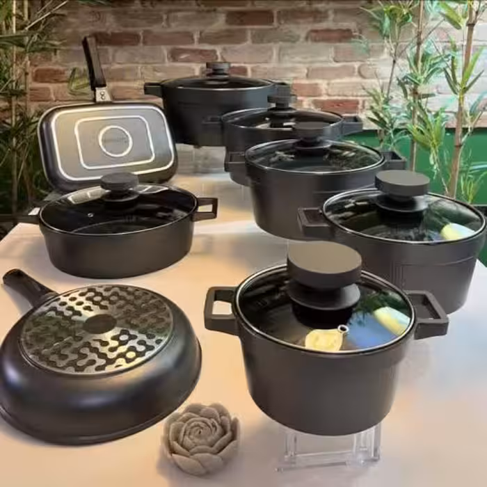 سرویس قابلمه 15 پارچه یونیک مدل دیاموند 8524