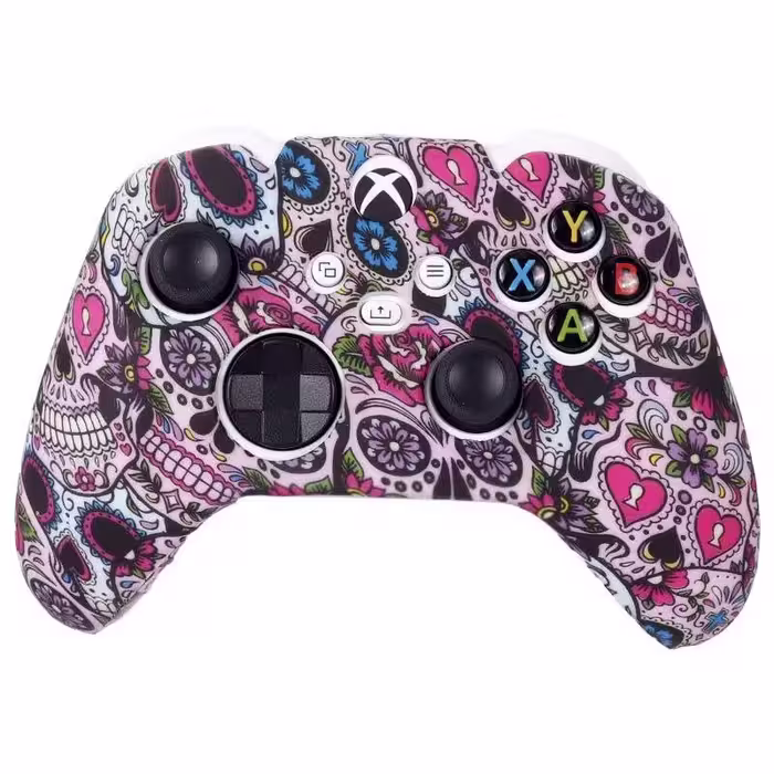 روکش دسته بازی Xbox X/S طرح اسکلت و قلب