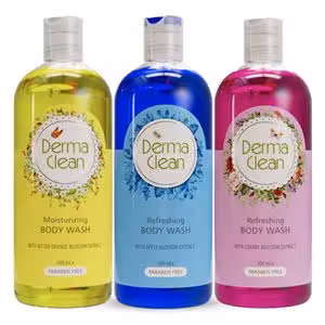 شامپو بدن درماکلین حجم 500 میل Dermaclean Moisturizing Body Wash