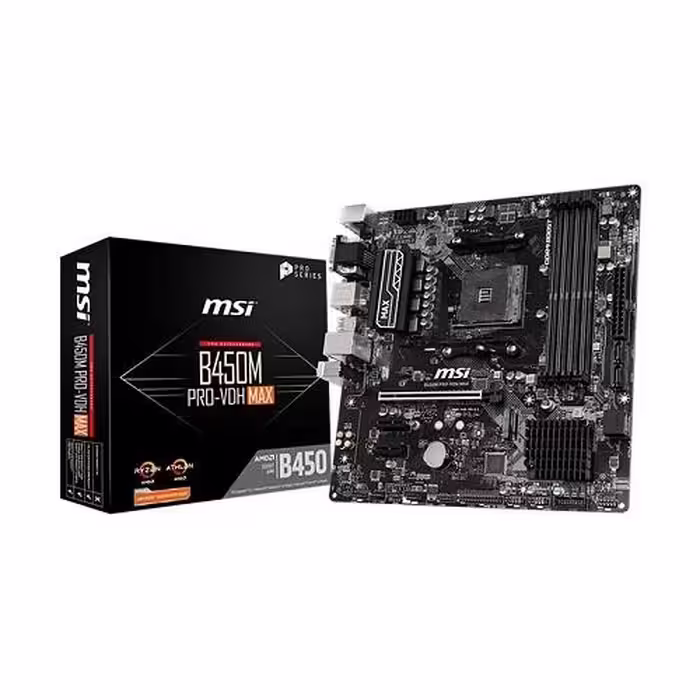 مادربرد ام اس آی مدل B450M PRO-VDH MAX 10 / 10