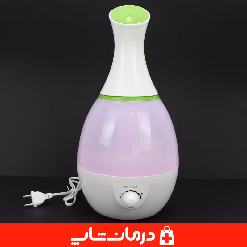 بخور سرد مدل کوزه ای رنگ صورتی حجم 3 لیتر coll mist xy 10