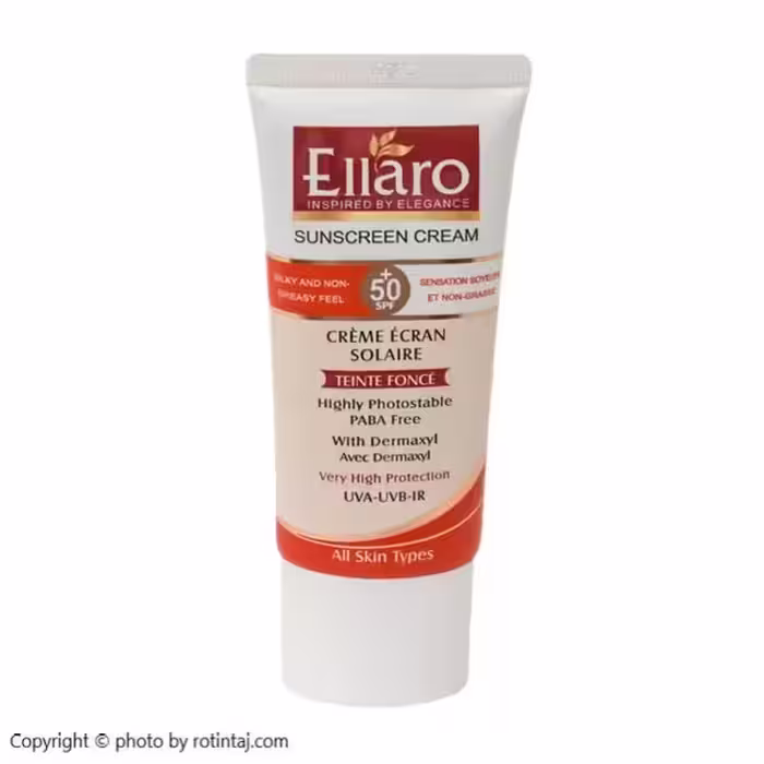 ضد آفتاب بژ طبیعی SPF50 الارو مناسب انواع پوست