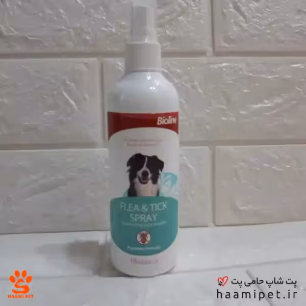 اسپری ضد کک و کنه سگ و گربه بایولاین