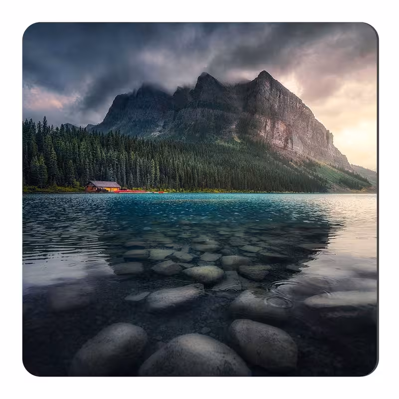 مگنت طرح دریاچه کد wmg648