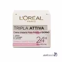 کرم مرطوب کننده 24 ساعته لورآل پاریس L’Oréal Paris مدل Tripla Attiva Giorno حجم 50 میلی لیتر
