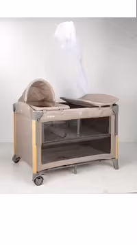 تخت و پارک کنار بازشو و یک گهواره شو جدا کیدیلو kidilo مدل t703