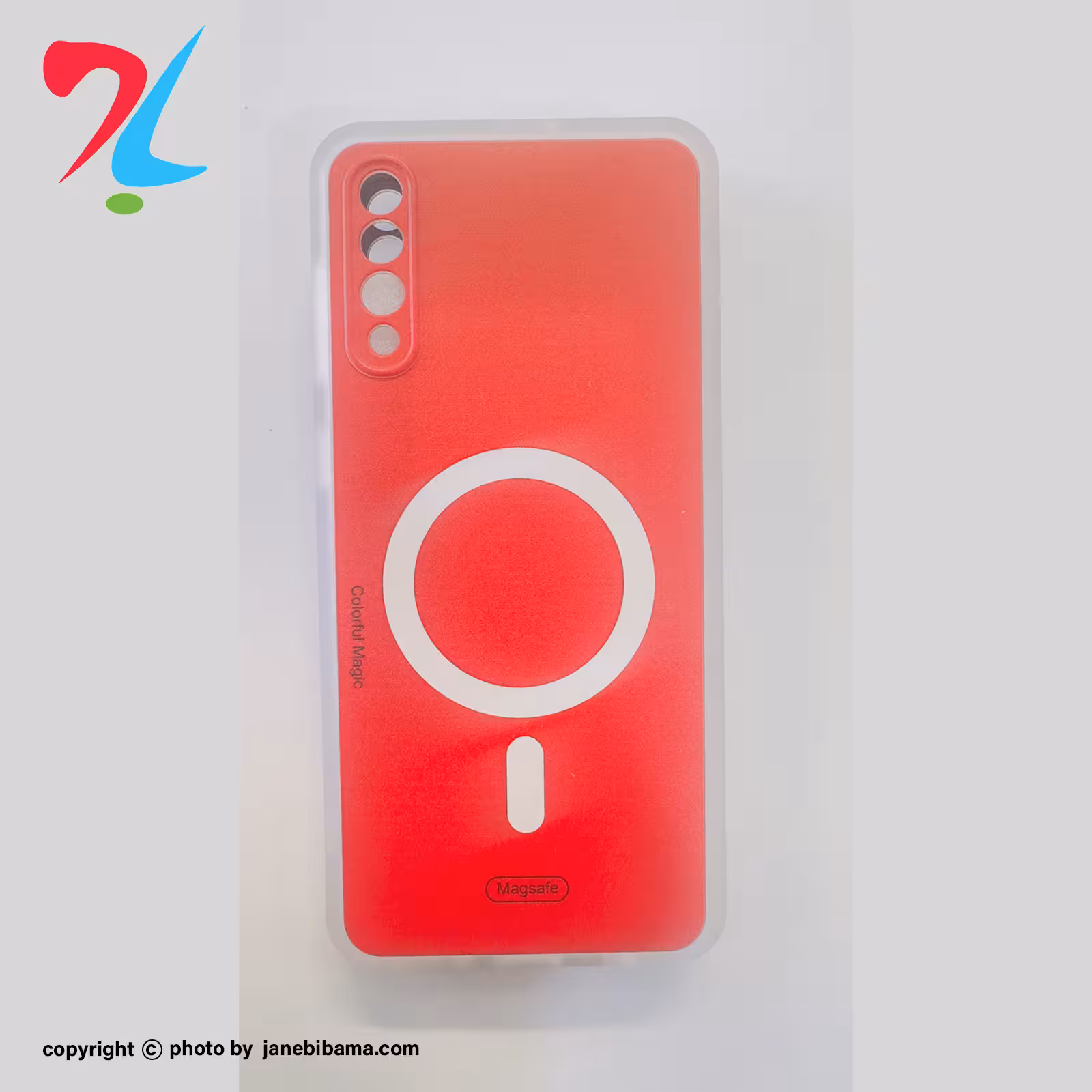 کاور مدل مگ سیف مات مناسب برای موبایل سامسونگ GALAXY a50 -قرمز