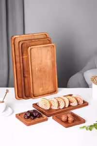 سینی 6 عددی چند لایه چوبی