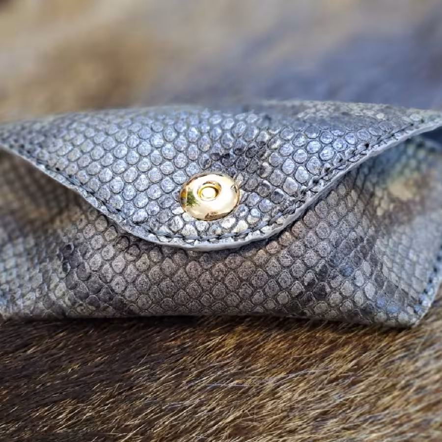 جا عینک چرم طبیعی  دست دوز