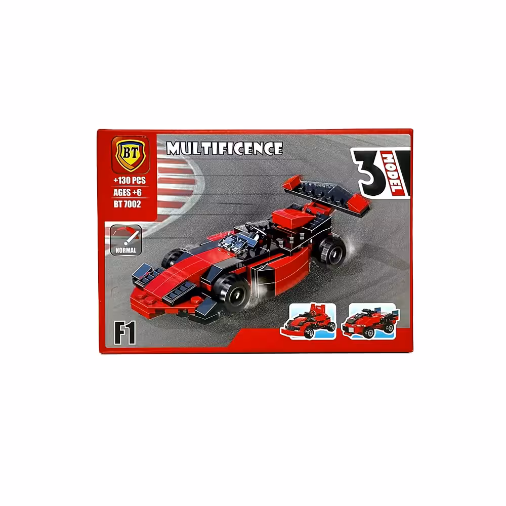 لگو سه ماشین فرمول یک کد BT 7002