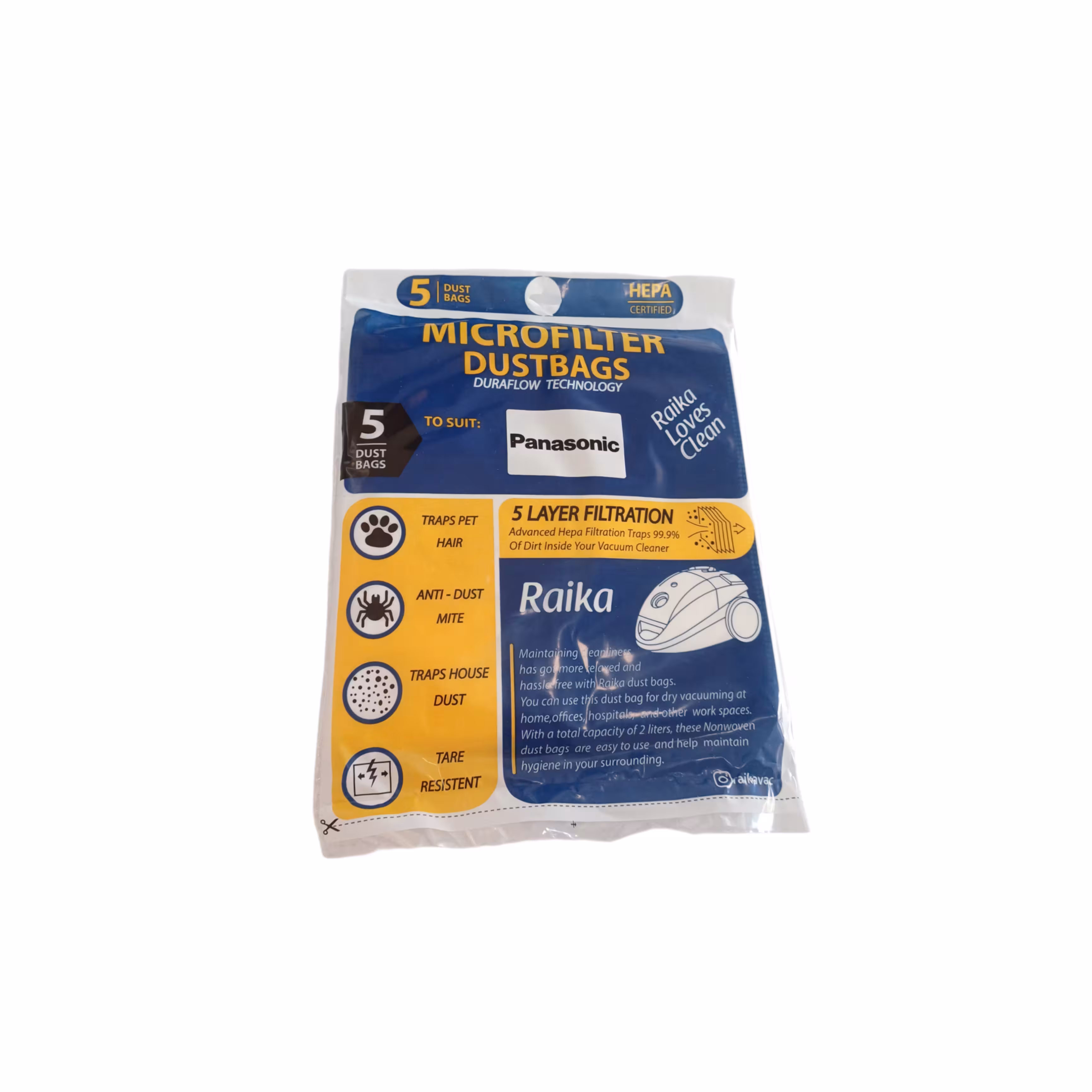 پاکت جاروبرقی پاناسونیک