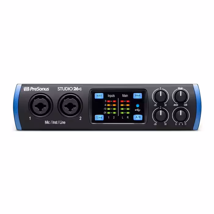 کارت صدا پریسونوس مدل Studio 26cPreSonus Studio 26c Audio interface