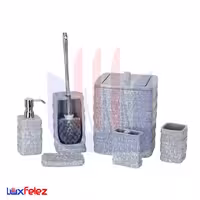 ست سرویس بهداشتی آوین طرح سنگ کد 442