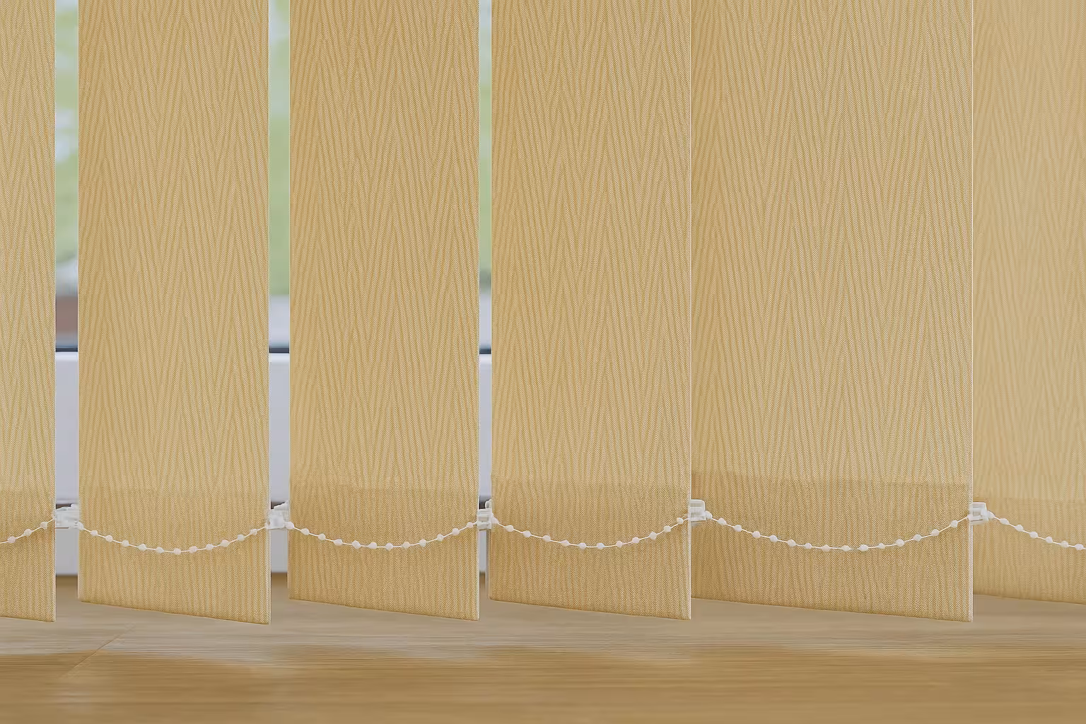 پرده لوردراپه طرحدار عسلی-LD70