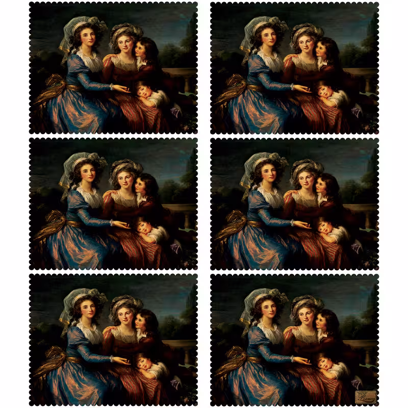 زیربشقابی رنس مدل UU3-42701 بسته 6 عددی | کالا مکس