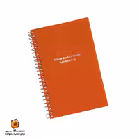 دفتر لغت معنی انگلیسی 80 برگ نارنجی ایمان (iman)