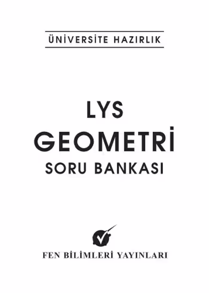 خرید و دانلود نسخه کامل کتاب Fen Bilimleri LYS Geometri Soru Bankası 2017-18