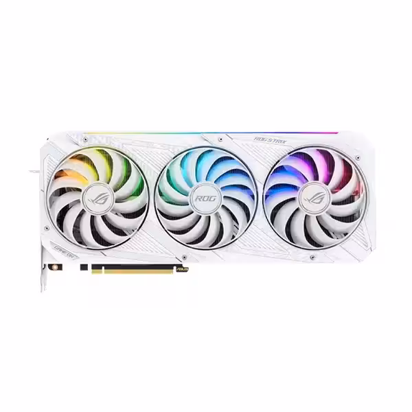 کارت گرافیک ایسوس مدل Asus ROG STRIX RTX 3070 O8G WHITE