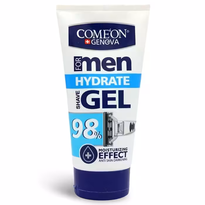 ژل اصلاح ریش کامان مدل hydrate مناسب پوست خشک تا نرمال